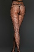Ciorapi plasa cu model Gardenia