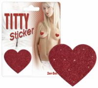 Accesorii adezive pentru sfarcuri Inimioare Titty Sticker sexshop tabu love