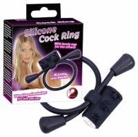 Inel vibrator reglabil Silicon Cock Ring sex shop tabu love