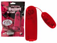 Ou vibrator rosu Bullet In Red