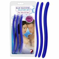 Set 3 dilatatoare uretra silicon Blue Dil sex shop arad tabu love