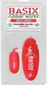 Oua Vibratoare cu telecomanda Basix Jelly Egg Rosu