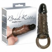 Prelungitor penis cu inel Bad Kitty